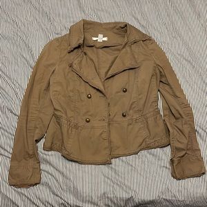 Loft Olive Green Jacket Size 8